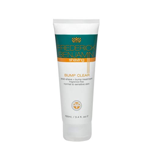 Frederick Benjamin Post Shave Hydrating Lotion, Natural Ingredients Prevent Razor Bumps, Fragrance-Free, 3.4 Ounce