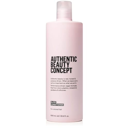 Authentic Beauty Concept Glow Conditioner | Color Treated Hair | Hydrates Color-Treated Hair | Vegan & Cruelty-free | Silicone-free