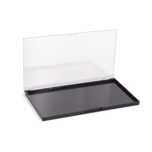 Magnetic Makeup Palette with Clear Top, 3-Pack Empty Eyeshadow Storage
