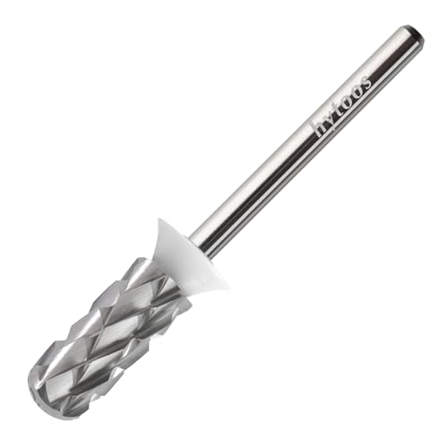 Small Barrel Nail Drill Bit - 3/32 Shank Carbide for Acrylic & Gel