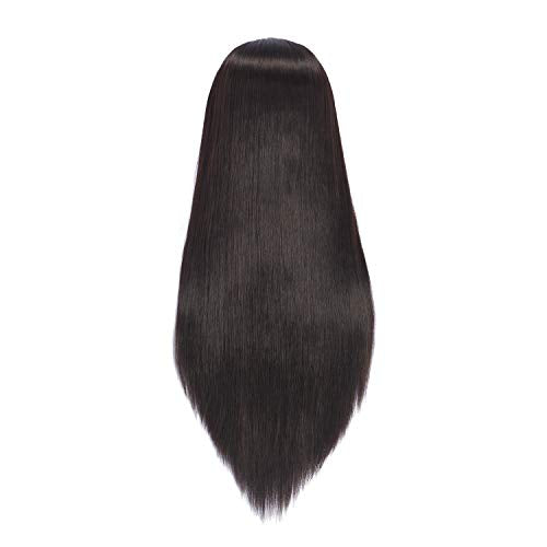 Hairingrid 26"-28" Mannequin Head with Clamp - Synthetic Hair Styling