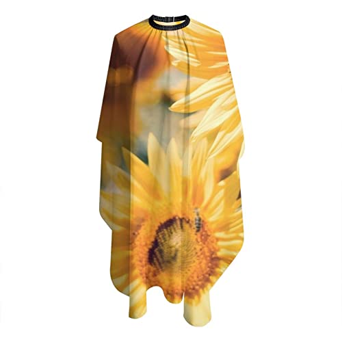 Custom Photo Barber Cape with Logo & Text - Polyester Hair Salon Apron