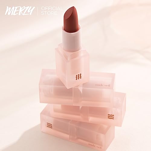 MERZY Nude Veil Lipstick #3 Stunning Moments – Soft Matte