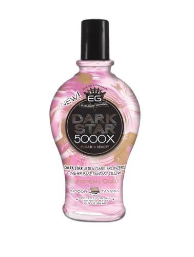 European Gold Dark Star 5000X Tanning Lotion, 12 fl oz