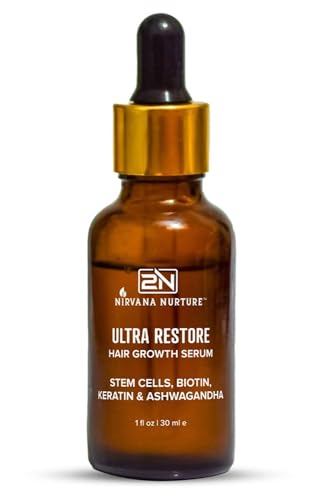 Nirvana Nurture Ultra Restore Hair Growth Serum - Reduce Hair Loss & Promote Fuller Growth