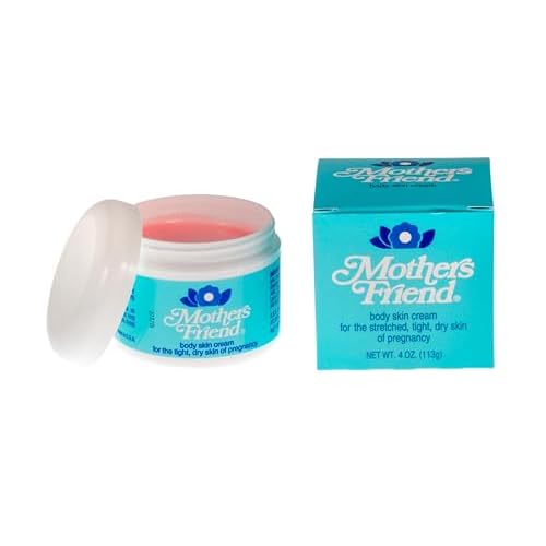 S.S.S. CO. Mother¡¯s Friend Moisturizing Body Cream - 4 oz, Postpartum Essentials for Stretch Mark Care During Pregnancy, Soothe Stretched, Tight, Dry Skin, Made in USA