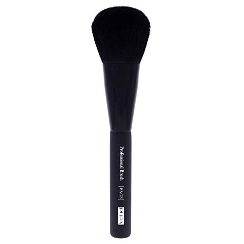 PUPA Milano Maxy Powder Brush - Ideal For Bronzers, Face Powders, And Powder Highlighters - Flawless Application On Wide Area Of Face And Body - Full Round Shape Bristles - Super Easy To Clean - 1 Pc