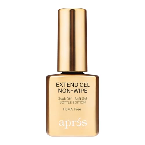 APRÉS Non-Wipe Extend Gel-X Tip Adhesive - HEMA-Free Soak Off 15ml / 0.5oz