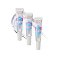 Hydrating Lip Oil Treatment Gloss - 3 Pack, Vitamin E & Jojoba, Lightweight, Repair & Protect Dry Lips - 0.33 Fl Oz