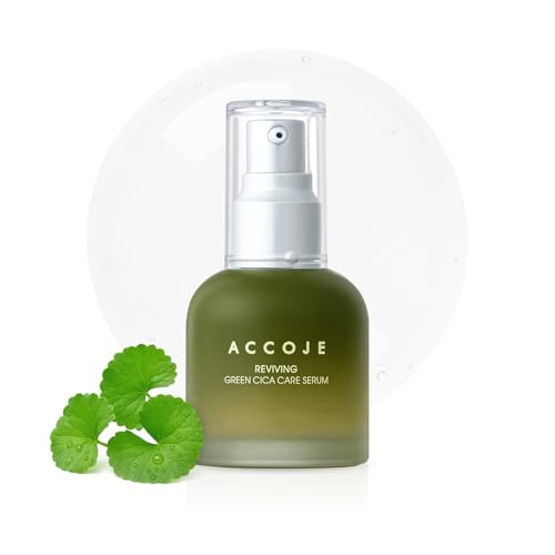 ACCOJE Reviving Cica Soothing Hydrating Gel-Serum ? Korean Skincare with Jeju Island Plant Extract Complex for Calm, Radiant and Healthy-Looking Skin (1.69 fl. oz)