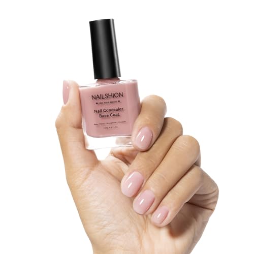 Nailshion 4-in-1 Illuminating Nail Concealer Base Coat & Ridge Filler