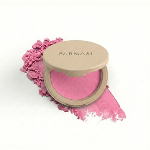 FARMASi Highlighter Powder Blush - Vegan, Long-Lasting Glow