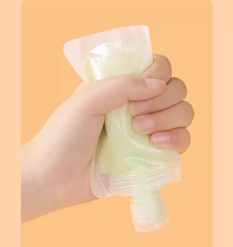 10pcs Travel Toiletry Pouches - Leak Proof, TSA Approved