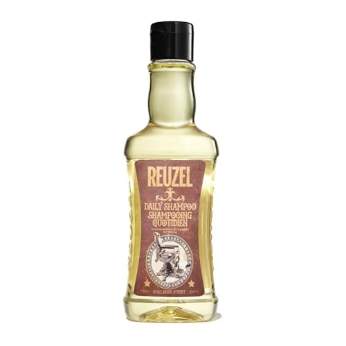 Reuzel Daily Shampoo - Cleanses Hair And Scalp - Ideal For All Hair Types And Frequent Use - Balanced For Excellent Degreasing And Cleansing Without Over Drying - With T4 Tonic Blend