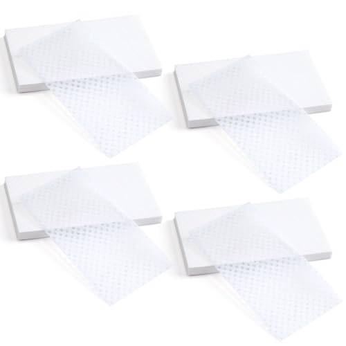 Pndeyo 400pcs Hair Perm End Papers - Thickened Disposable Curling Papers for Hot & Cold Perms