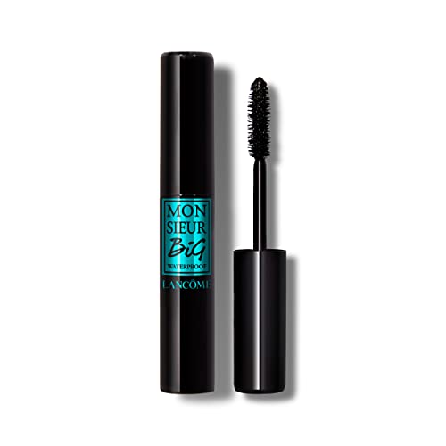 Lanc?me Monsieur Big Waterproof Mascara ? Instant Volume Mascara with False Lash Effect ? Up to 12x More Volume & 24-Hour Wear - Volumizing & Lengthening Mascara - Smudge and Flake Free ? Black