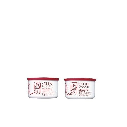 Satin Smooth Wild Cherry Wax 2 Pack by Satin Smooth
