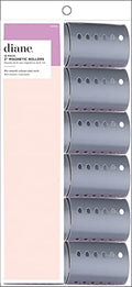 Diane 2-Inch Hair Rollers, 12-Pack Large Vented Curlers for Volume & Blowouts