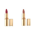 NYX Butter Gloss Brown Sugar Non-Sticky Lip Gloss Bundle - Brownie Drip (Deep Brown) & Spiked Toffee (Brown Mauve)
