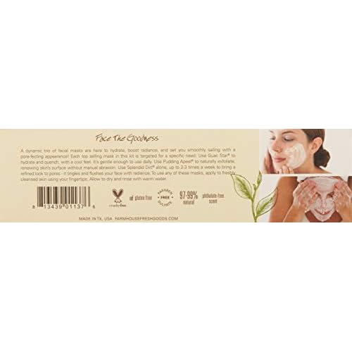 FarmHouse Fresh Quick Recovery Face Mask Sampler, 3 ct.