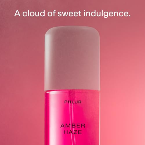 PHLUR Amber Haze Body Mist - Warm Amber & Vanilla Hair Perfume