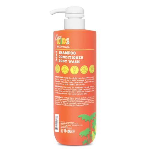 Cocomagic Kids 3-in-1 Shampoo Conditioner Body Wash 24oz