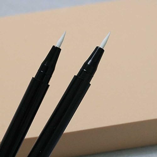 10 Empty Eyeliner Tubes with Brush - Refillable Liquid Pen Vials