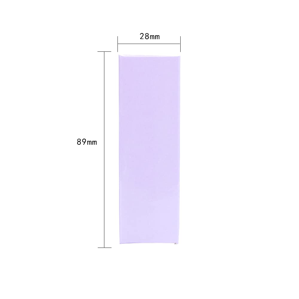 COSIDEA 50 PCS Empty purple Lip Gloss Boxes W28 xW28 xH89mm / W1.02xW1.02xH3.5 inch, Cosmetic Perfume/Mascara Box Packaging for Small Business Wholesale, small Kraft Paper Box Luxury Holder Wrapping