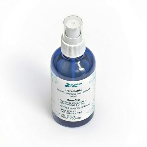 GHK-Cu Copper Peptide Hair Serum – 2400mg Water-Based Formula