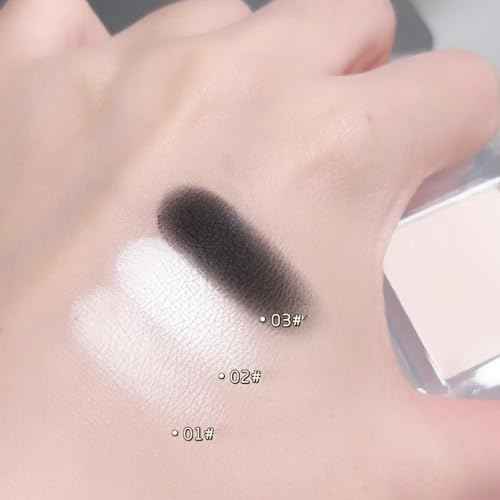 Single Light Beige Eyeshadow Palette, Matte Eyeshadow Highly Pigmented, Eye Brightener Eye Shadow Primers, Ultra-fine Powder Multiuse Blendable Eyeshadow Base Eyes Makeup