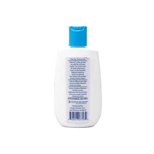 Balneol Hygienic Cleansing Lotion, 3.0 Oz - Buy Packs and Save (Pack of 4)