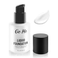 White Liquid Foundation Full Coverage Demi Matte