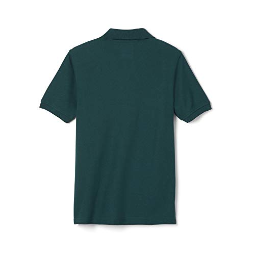 French Toast boys Short Sleeve Pique (Standard & Husky) Polo Shirt, Hunter Green, 2T US