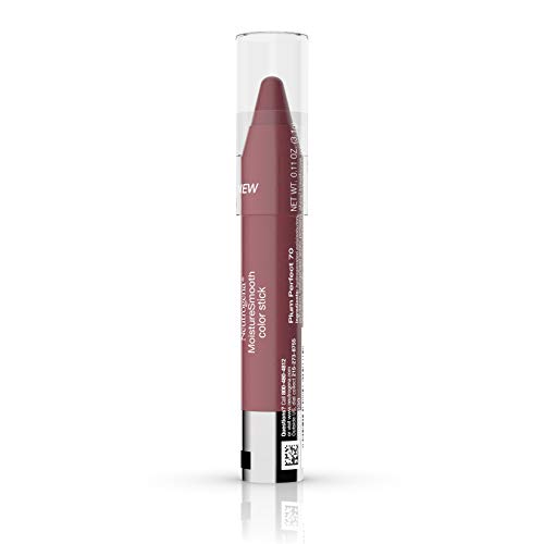 Neutrogena Moisturesmooth Color Lipstick, 70 Plum Perfect, .011 Oz.