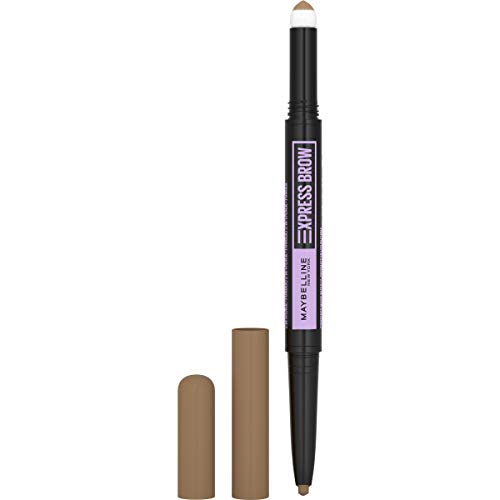 Maybelline New York Maybelline Express Brow 2-in-1 Pencil and Powder, Blonde, 0.02 Fl. Ounce, 250 Blonde, 0.02 fluid_ounces (Pack of 2)