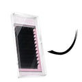 Ellipse Eyelash Extension 0.20 CC Curl 12mm Flat Eyelashes False Mink Individual Eyelash Extension Professional Salon Used by Qeelasee