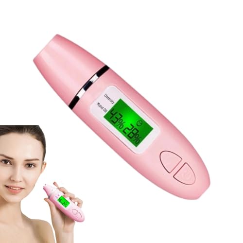 Skin Hydration Tester with LCD Display | Oil & Moisture Analyzer