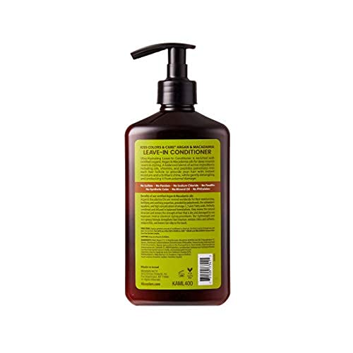 KISS Color & Care Argan & Macadamia for Dry and Damaged Natural Hair (Leave-In Conditioner)