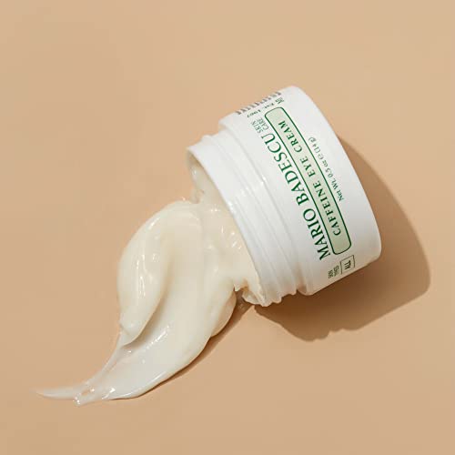 Mario Badescu Caffeine Eye Cream for All Skin Types | Visibly Decreases Dark Circles and Under Eye Bags, Formulated with Caffeine & Squalane, 0.5 Oz (Pack of 1)