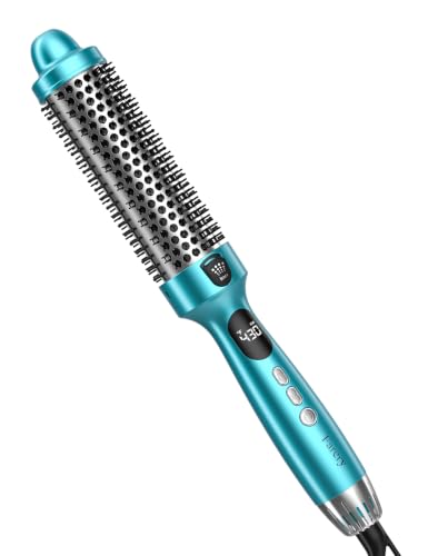Farery 1.5 Inch Ceramic Curling Iron & Volumizing Styling Brush