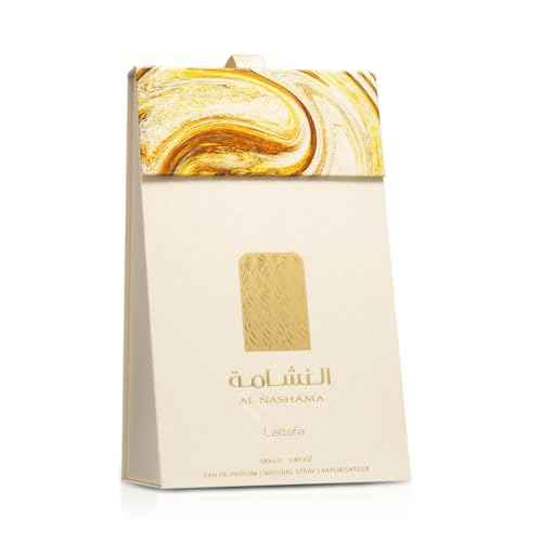 Lattafa Al Nashama – Spicy, Fruity, Woody, Amber – Eau de Parfum Spray Long-Lasting Fragrance for Unisex, 3.4 Ounce / 100 ml