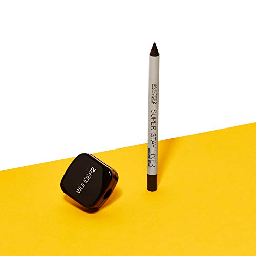 Wunder2 SUPERSTAY LINER Makeup Eyeliner Pencil Long Lasting Waterproof Eye Liner 0.2 Gram, Glitter Emerald, 1 Count