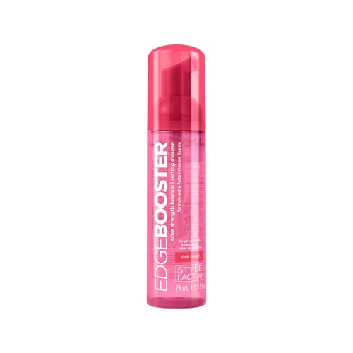 Style Factor EDGE BOOSTER Extra Strength Mousse 2.5oz Curly Hair