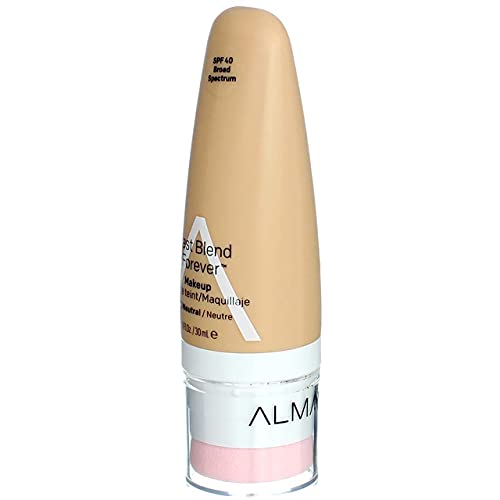 Almay Best Blend Forever Foundation SPF 40, Neutral, 1 fl oz