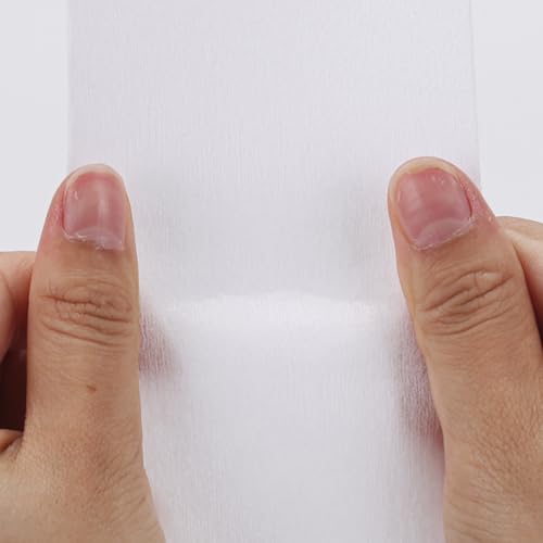 500Pcs Non Woven Wax Strips Soft Waxing Paper Sheets for Body Facial Hair Removal (7.8" x 2.8" and 3.9" x 1.5")