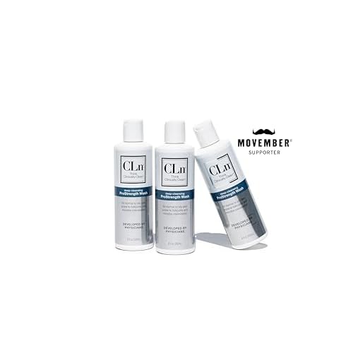 CLn¢ç ProStrength Wash - PH-Balanced and Formulated for Daily Use with Salicylic Acid to Cleanse and Exfoliate Normal to Oily Skin for Men and Women with Body Odor, 8 fl oz.