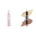 NYX PROFESSIONAL MAKEUP Bare With Me Primer & wet n wild MegaGlo Contour Stick Light Medium Cruelty-Free Bundle