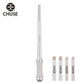 CHUSE M99 Microblading Pen Permanent Makeup Manual Pen with Appearance Patent Design (Silver)