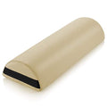 Saloniture Jumbo Half Round Massage Table Bolster Pillow - 26x9x4.5 Inch, Cream