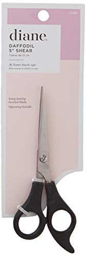 Diane Daffodil 5" Hair Cutting Scissors - Black